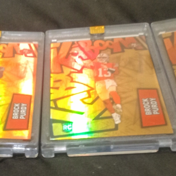 Brock Purdy RC Legacy Kaboom Refractor card!! - Picture 2 of 5